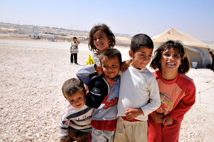 Zaatari refugee camp, Jordan